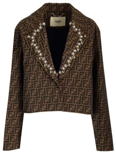 Fendi Cropped Jacket - Fendi - Modalova