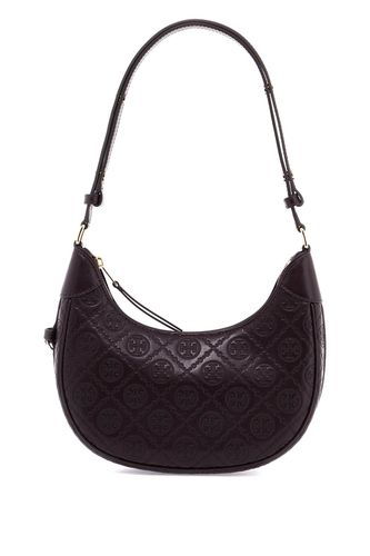 Half-moon Leather T Monogram Bag - Tory Burch - Modalova