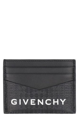 Micro 4g Leather Card Holder - Givenchy - Modalova