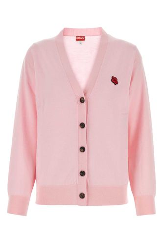Kenzo Pink Wool Cardigan - Kenzo - Modalova