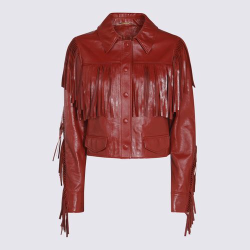 Chloé Red Leather Jacket - Chloé - Modalova