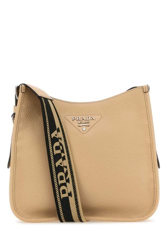 Prada Sand Leather Crossbody Bag - Prada - Modalova