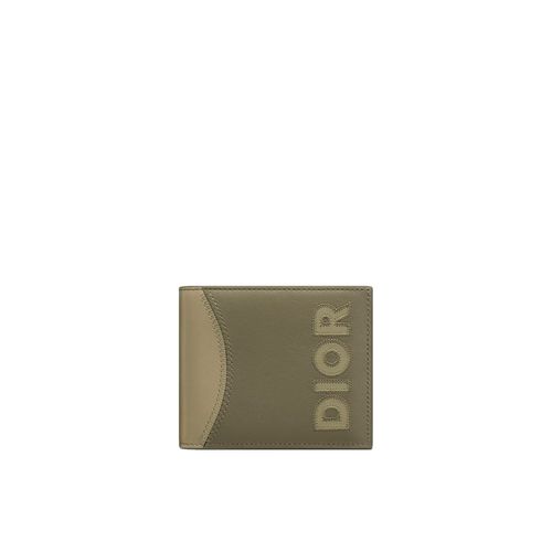 Dior Logo Leather Wallet - Dior - Modalova