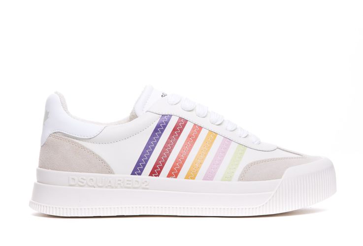New Jersey Lace-up Low Top Sneakers - Dsquared2 - Modalova