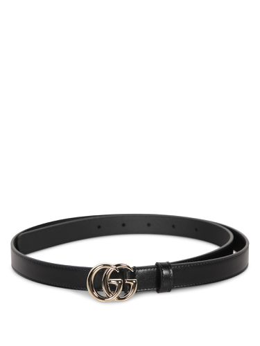 Gucci gg Marmont Thin Belt - Gucci - Modalova