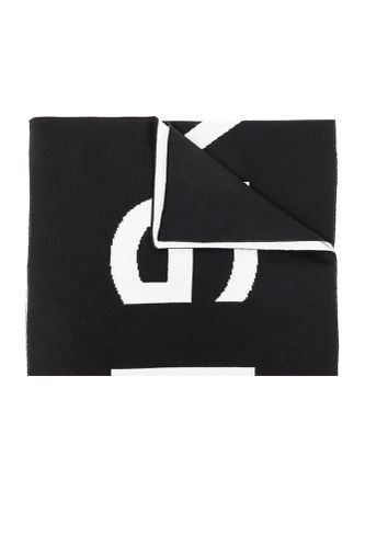 Givenchy Logo Intarsia-knit Scarf - Givenchy - Modalova
