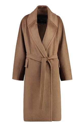 Attuale Oversize Belted Coat - Max Mara - Modalova