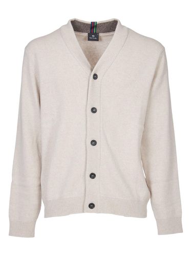 V-neck Knitted Cardigan Paul Smith - Paul Smith - Modalova