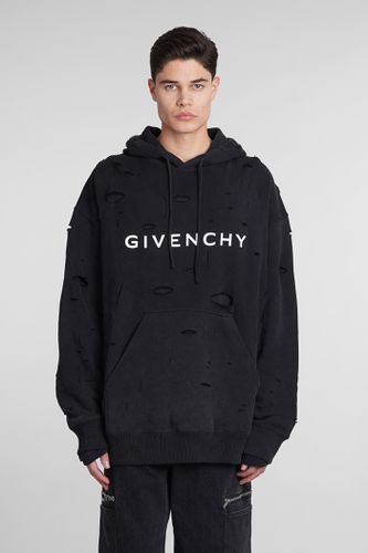 Givenchy Logo Hole Hoodie - Givenchy - Modalova