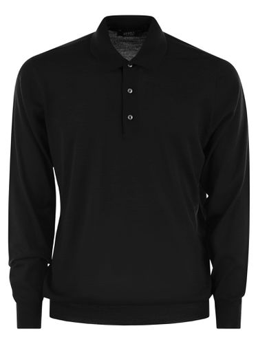 Fedeli Virgin Wool Polo Shirt - Fedeli - Modalova