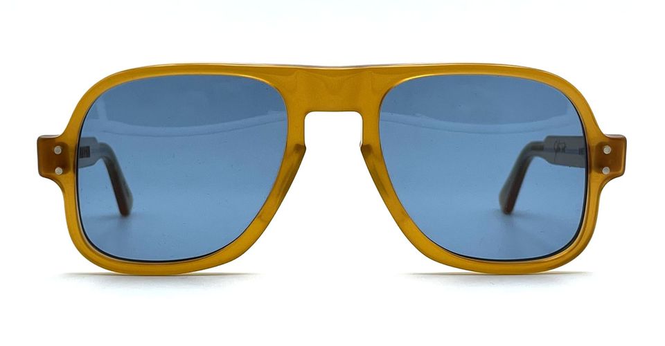 Dart - Vintage / Blue Lens Sunglasses - Julius Tart Optical - Modalova