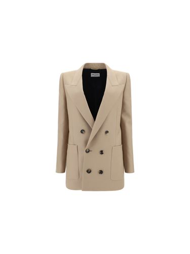 Saint Laurent Blazer Jacket - Saint Laurent - Modalova