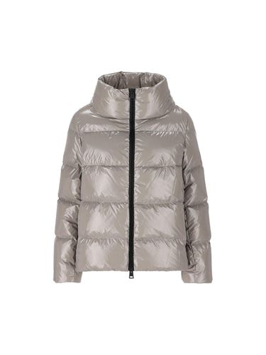 Herno Zipped Hooded Down Jacket - Herno - Modalova