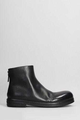 Zucca Ankle Boots In Leather - Marsell - Modalova