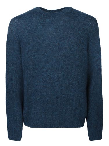 Lardini Roundneck Blue Sweater - Lardini - Modalova