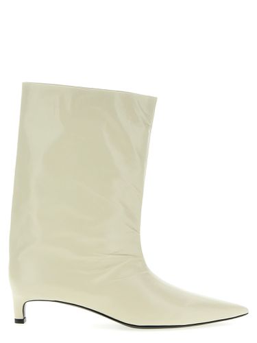 Jil Sander Leather Ankle Boots - Jil Sander - Modalova