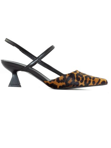 Leopard Ponyhair Yasi Slingback - Roberto Festa - Modalova