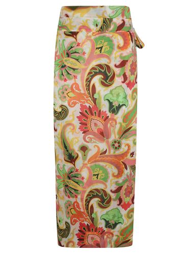 Etro Floral Print Skirt - Etro - Modalova