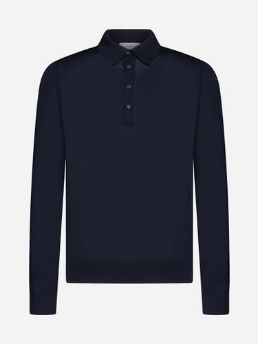 Piacenza Cashmere Wool Polo Shirt - Piacenza Cashmere - Modalova