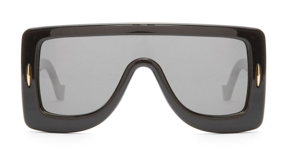 Lw40104i - Shiny Black Sunglasses - Loewe - Modalova
