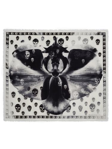 Skull Orchid Scarf - Alexander McQueen - Modalova