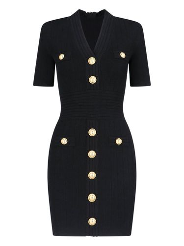 Balmain Knit Mini Dress - Balmain - Modalova