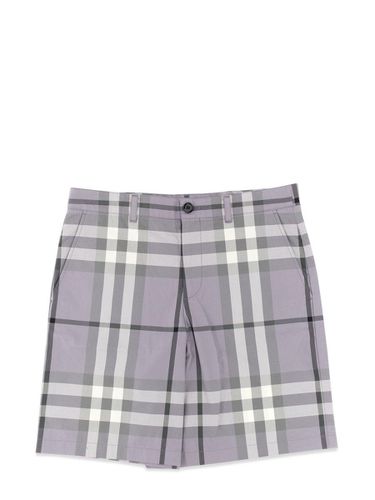 Check Pattern Bermuda Shorts - Burberry - Modalova