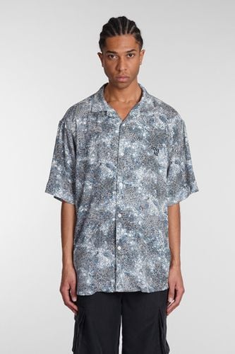 Ih nom uh nit Shirt In Blue Viscose - ih nom uh nit - Modalova