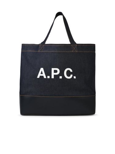 A. P.C. Large shopping Axel Denim Bag - A.P.C. - Modalova