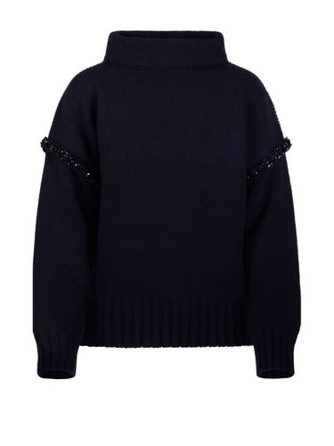 Embellished High Neck Jumper - Max Mara - Modalova