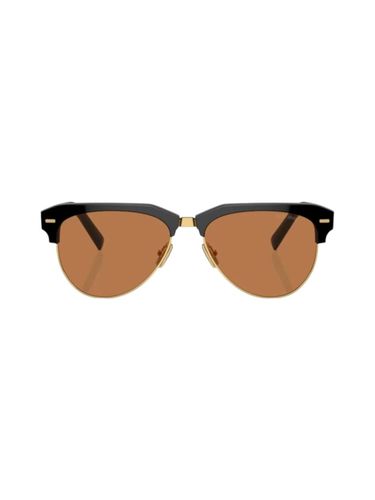 Mu 09 Zs - Black Sunglasses - Miu Miu - Modalova