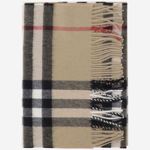 Burberry Cashmere Check Scarf - Burberry - Modalova