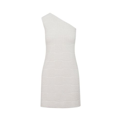 Jacquard Oneshoulder Mini Dress - Bottega Veneta - Modalova