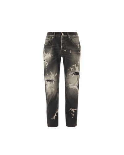 Regular Jeans With Faded Wash - John Richmond - Modalova