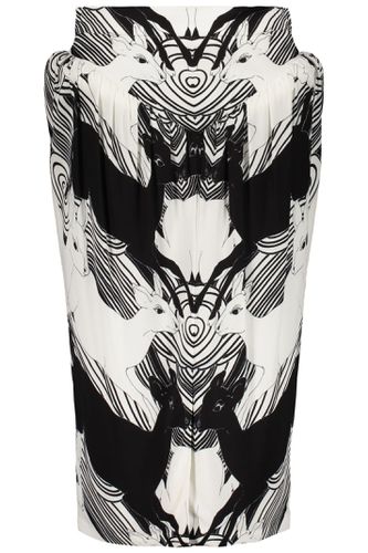 Burberry Printed Midi Skirt - Burberry - Modalova