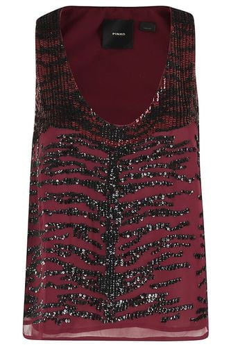 Pinko Sequin Embellished Top - Pinko - Modalova