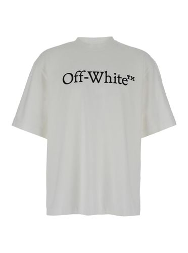 Off- Big Bookish Skate S/s Tee - Off-White - Modalova