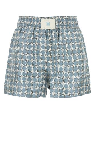 AMIRI Printed Silk Shorts - AMIRI - Modalova