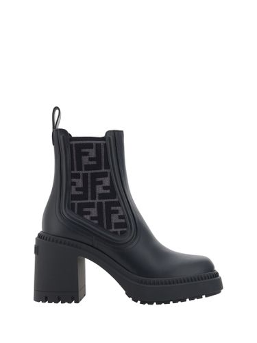 Fendi Domino Biker Boots - Fendi - Modalova