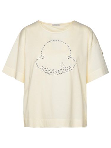 Logo Detailed Crewneck T-shirt - Moncler - Modalova