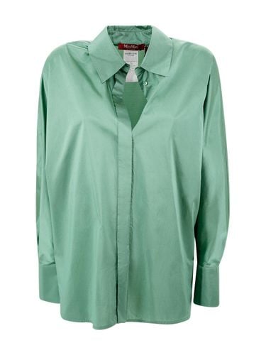 Clan Buttoned Long-sleeved Top - Max Mara Studio - Modalova