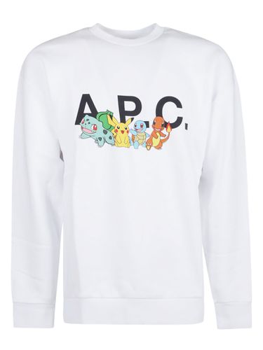 A. P.C. Pokémon Crewneck Sweatshirt - A.P.C. - Modalova