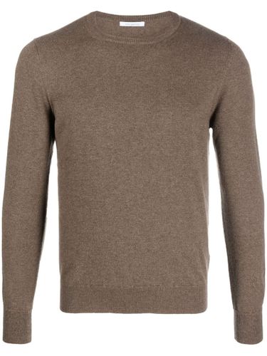 Malo Light Brown Cashmere Jumper - Malo - Modalova