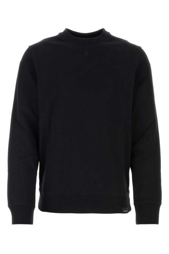 Courrèges Black Cotton Sweatshirt - Courrèges - Modalova