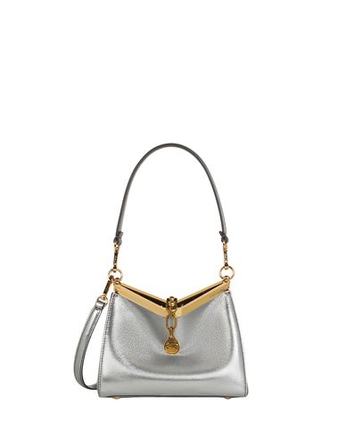 Etro Silver Laminated Vela Mini Bag - Etro - Modalova