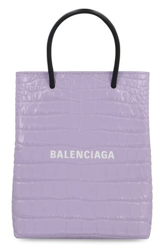 Balenciaga Croco-print Leather Bag - Balenciaga - Modalova