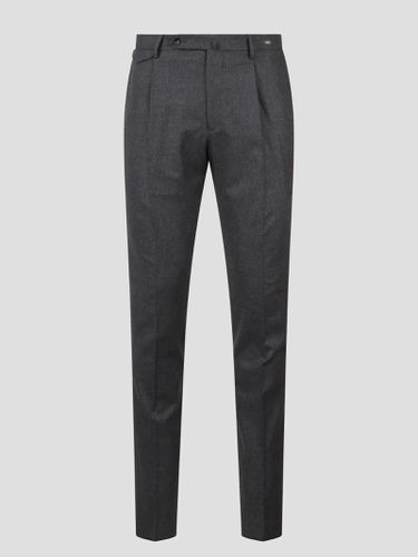 Wool Stretch Tailored Trousers - Tagliatore - Modalova