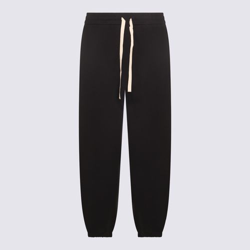 Jil Sander Black Cotton Track Pants - Jil Sander - Modalova