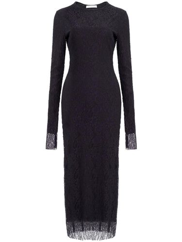 Lace Round Neck Dress - Philosophy di Lorenzo Serafini - Modalova