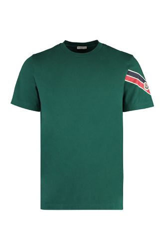 Moncler Cotton Crew-neck T-shirt - Moncler - Modalova